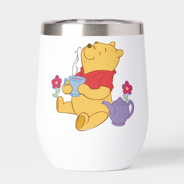 Pooh Thermal Wine Tumbler (Back)