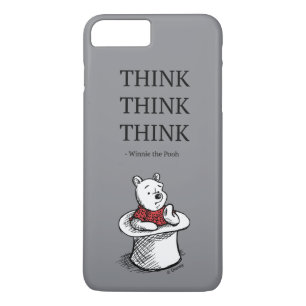Pooh Think Think Think Quote iPhone 8 Plus/7 Plus Case