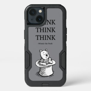 Pooh   Think Think Think Quote iPhone 13 Case