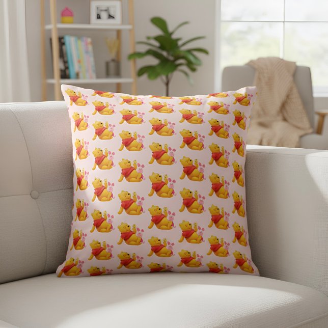 Pooh Throw Pillow (Creator Uploaded)