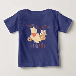 6-24 Monate Baumwolle Disney Pooh Winnie Baby Langarmshirt 