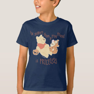 Pooh & Tigger Support Quote T-Shirt