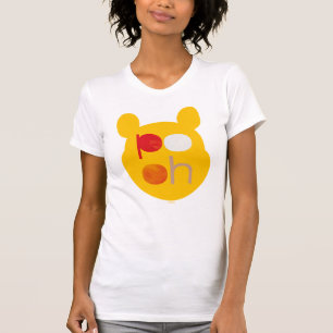 Pooh Watercolor Big Head T-Shirt
