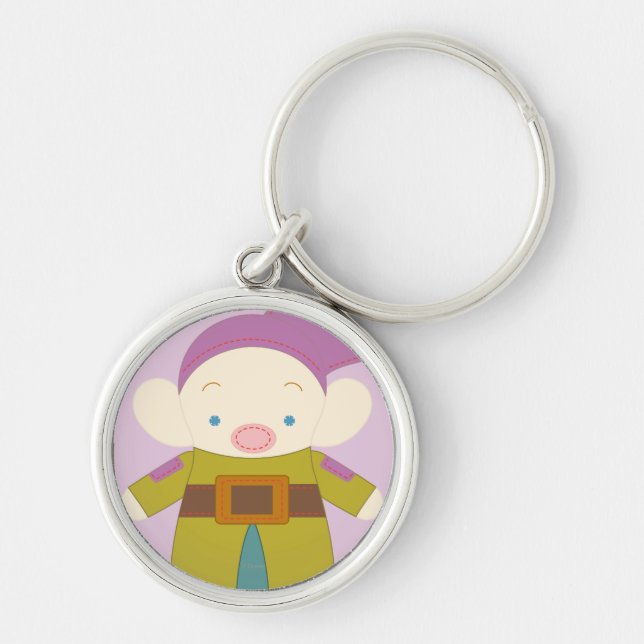 Pook-a-Looz Dopey Keychain (Front)