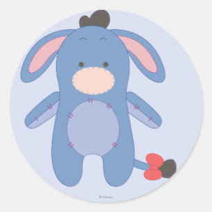 Pook-a-Looz Eeyore 1 Classic Round Sticker