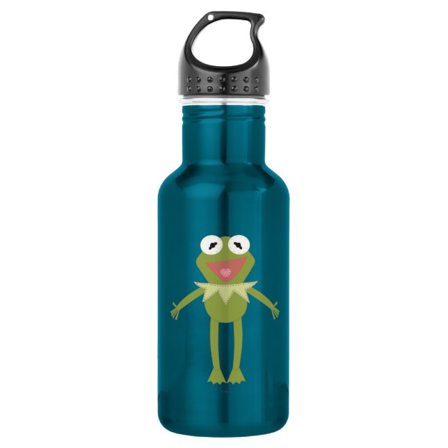 Pook-a-Looz Kermit the Frog Water Bottle (Front)