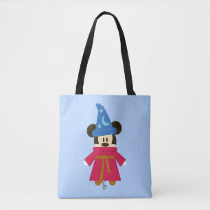Pook-a-Looz Mickey Sorcerer's Hat Tote Bag