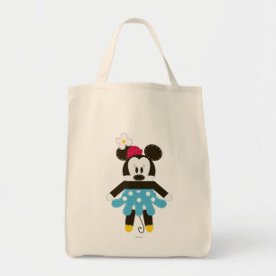 Pook-a-Looz Minnie Blue Dress Tote Bag