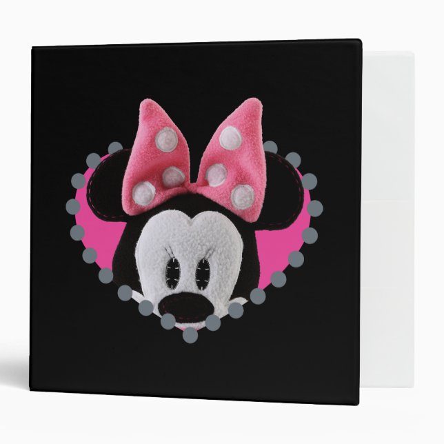 Pook-a-Looz Minnie | Peeking 3 Ring Binder (Front/Inside)