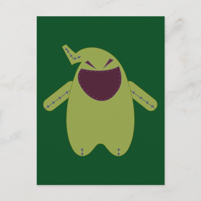 Pook-a-Looz Oogie Boogie Postcard (Front)