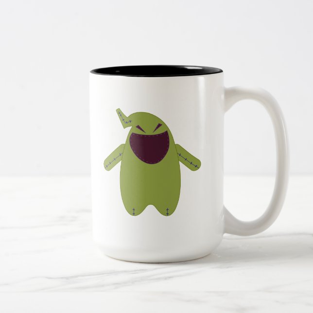 Pook-a-Looz Oogie Boogie Two-Tone Coffee Mug (Right)