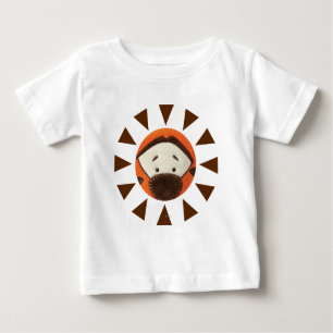 Pook-a-Looz Tigger Peeking Baby T-Shirt