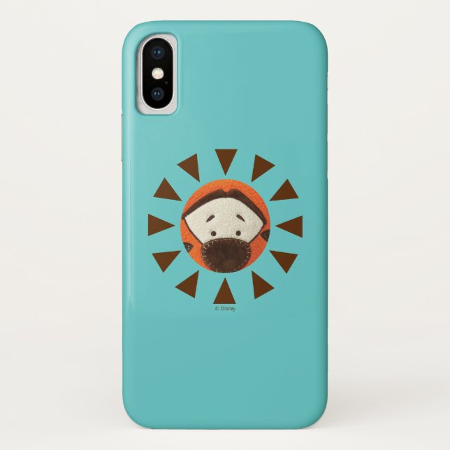 Pook-a-Looz Tigger Peeking Case-Mate iPhone Case (Back)