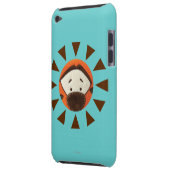 Pook-a-Looz Tigger Peeking iPod Touch Case-Mate Case (Back Left)