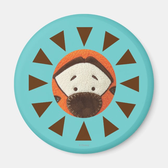 Pook-a-Looz Tigger Peeking Magnet (Front)