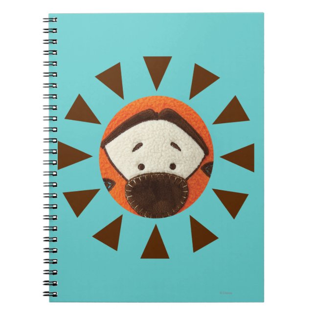 Pook-a-Looz Tigger Peeking Notebook (Front)