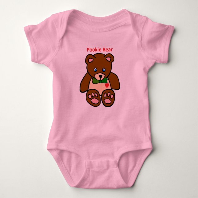 Pookie Bear Romper for Kids (Front)