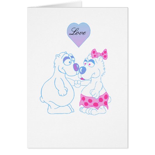 Pookie Bear & Shnookums Cards (Front)