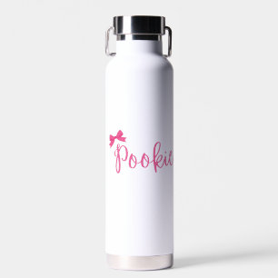 "Pookie" Cute Pink Water Bottle