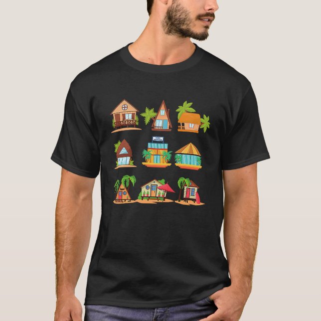 Pool and beach house rentals  renting a place by t T-Shirt (Front)