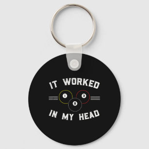 Pool And Snooker Player3 Keychain