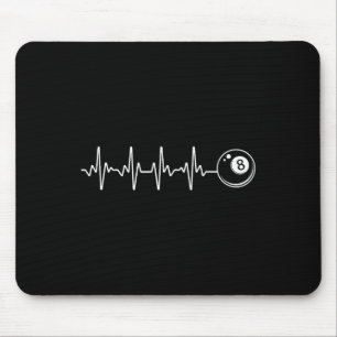 Pool Art For Men Women Billiards Lover 8 Ll Pool P Mouse Pad
