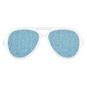 Pool Aviator Party Shades, White Sunglass Sunglasses