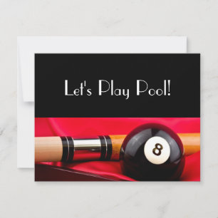 Pool Ball and cue