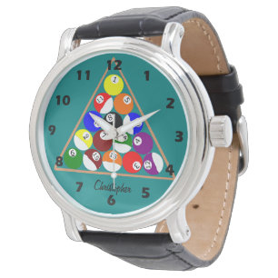 Pool Ball Design Watch