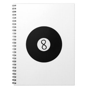 Pool Ball Notebook