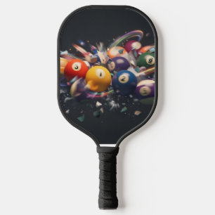 Pool Ball Style Pickleball Paddle