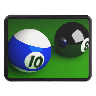 POOL BALLS 3D TRAILER HITCH COVER