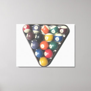 Pool Balls Canvas