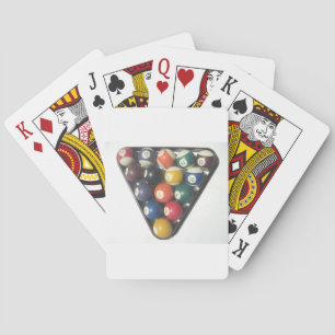 Pool Balls Poker Cards