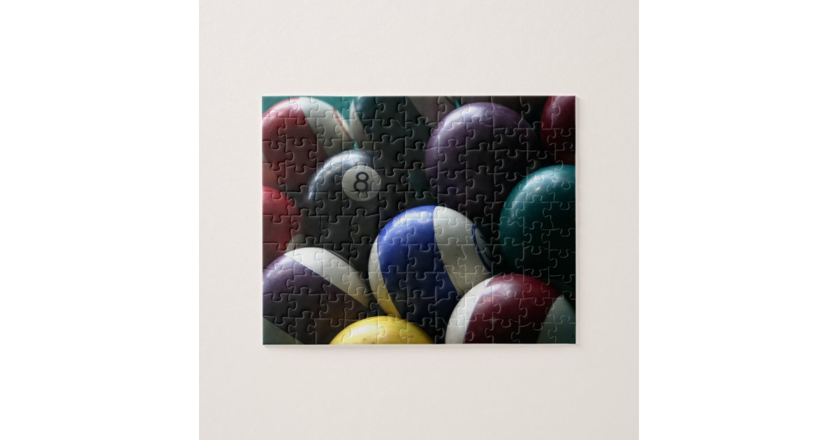 Pool Balls Puzzle Unique gift idea billiards gifts Zazzle