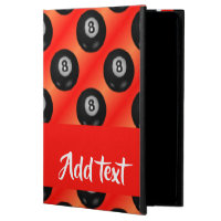 Pool balls red pattern powis iPad air 2 case