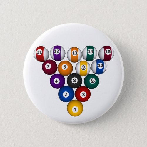 Pool Billiard Balls Billiards Button