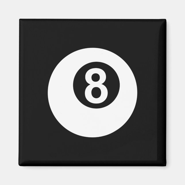 Pool Billiards 8 Ll  Magnet (Front)