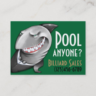 Pool.Billiards.Cards.Poker.Bar.Night club.Tables Business Card