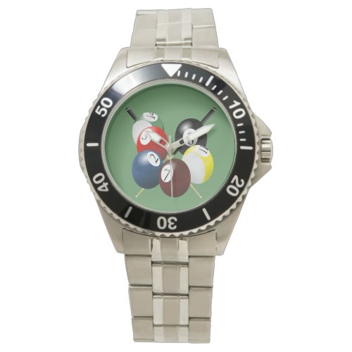 Pool  Billiards  Watch