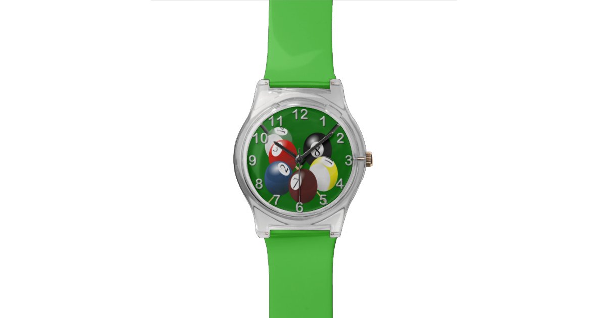 Pool / Billiards Watch Zazzle