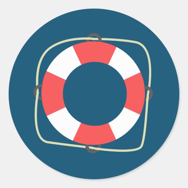 Pool Birthday Party Stickers (Front)