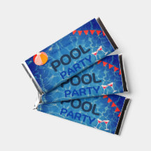  Pool Birthday Party Welcome Sign