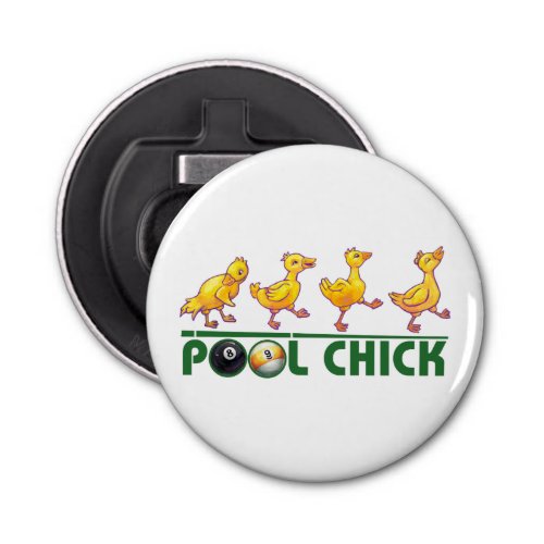 Pool Chick Bottle Opener