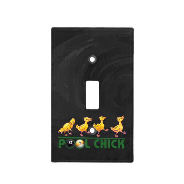 Pool Chick Light Switch Cover (Front)