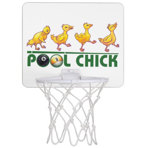 Pool Chick Mini Basketball Hoop