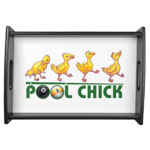 Pool Chick Serving Tray