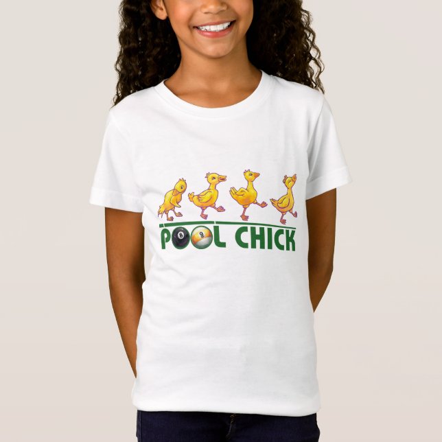 Pool Chick T-Shirt (Front)