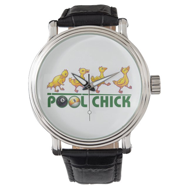 Pool Chick Watch (Front)