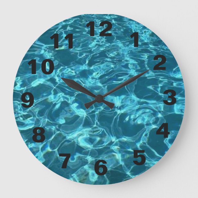 Pool Clock -round (Front)